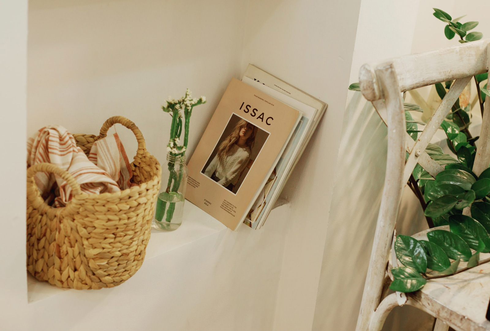 Basket with Book